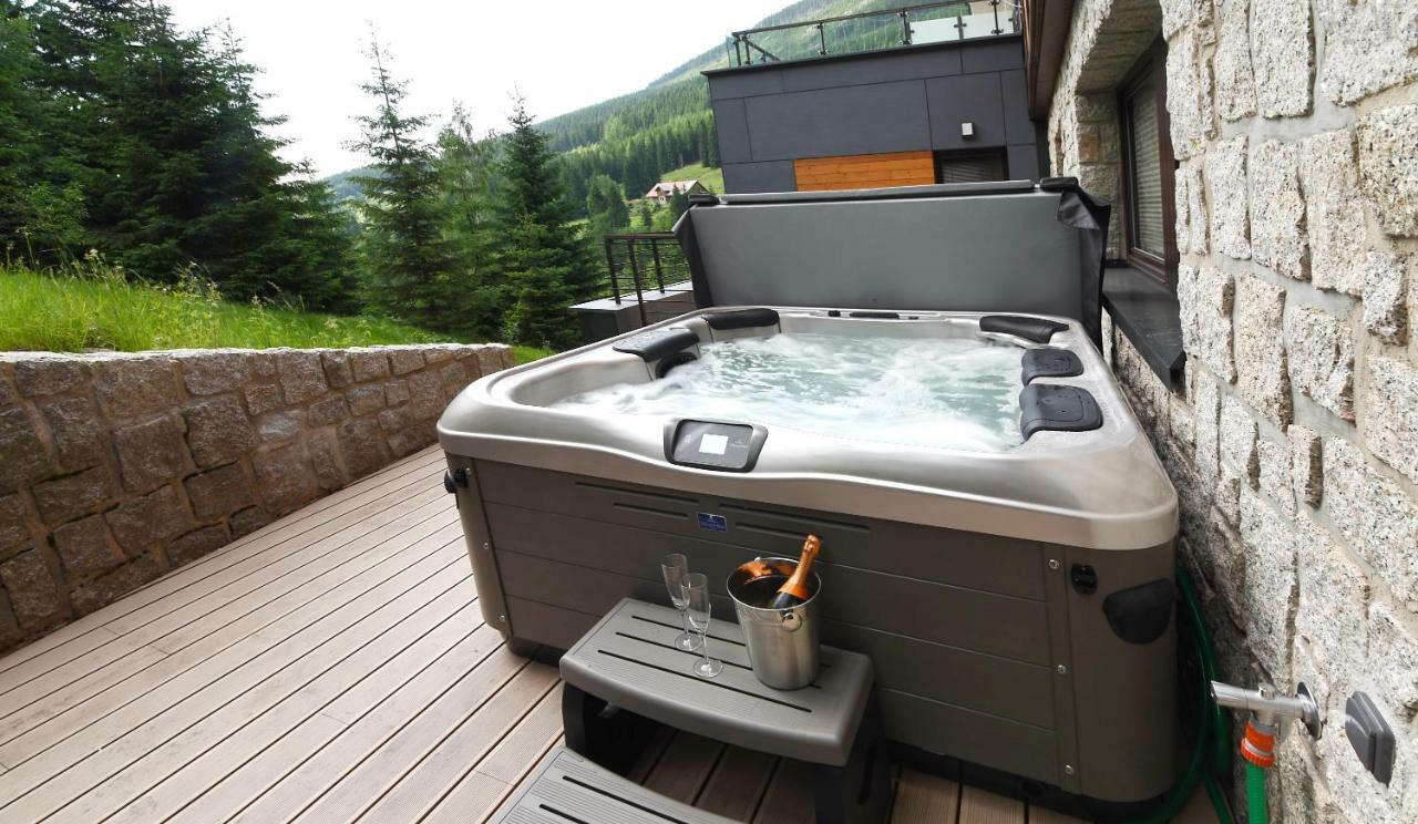 Apartment Adelka 104 With Private Whirlpool ชปินด์เลอรูฟ มลิน ภายนอก รูปภาพ