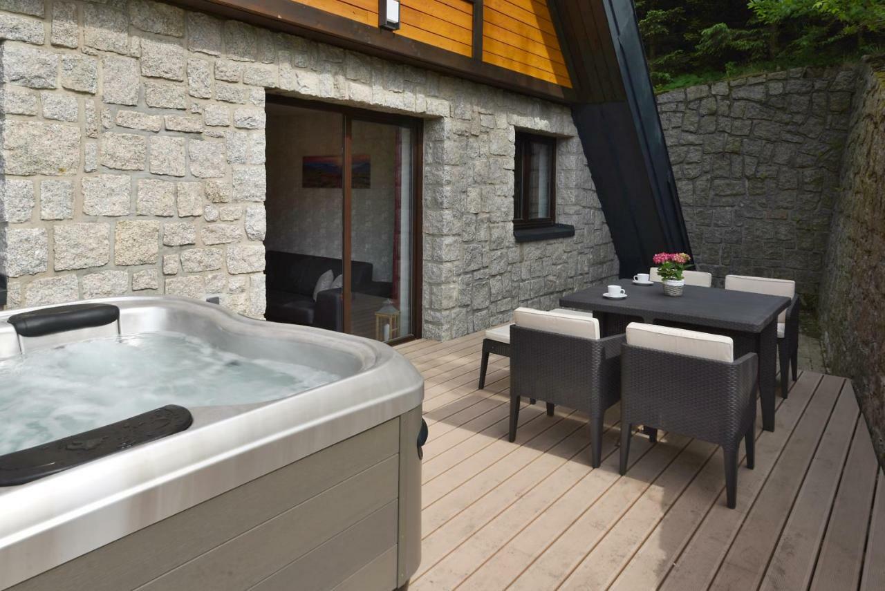 Apartment Adelka 104 With Private Whirlpool ชปินด์เลอรูฟ มลิน ภายนอก รูปภาพ